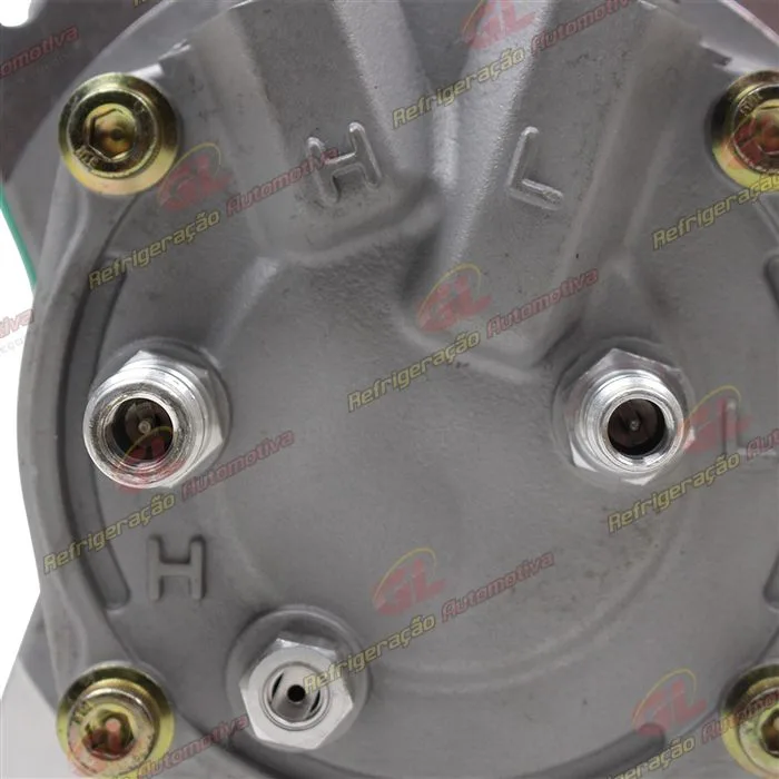 Compressor Unicla 8 Orelhas UX-200 Agrale Volare - 24 Volts Polia Canal 2A 145mm — foto 8