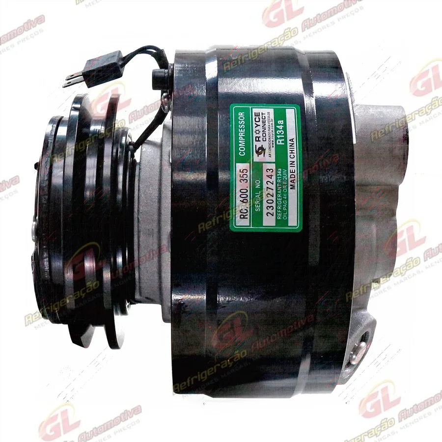 Compressor Harrison R4 Chevrolet SS10 Importado - 12 Volts Polia Canal 1A 139mm