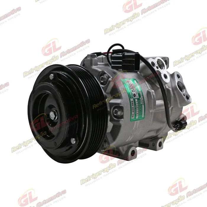 Compressor Kia Sportage 2010 Até 2013 / Hyundai IX35 Gasolina 2010 Até 2013 - 12 Volts Polia 6pk 120mm — foto 2