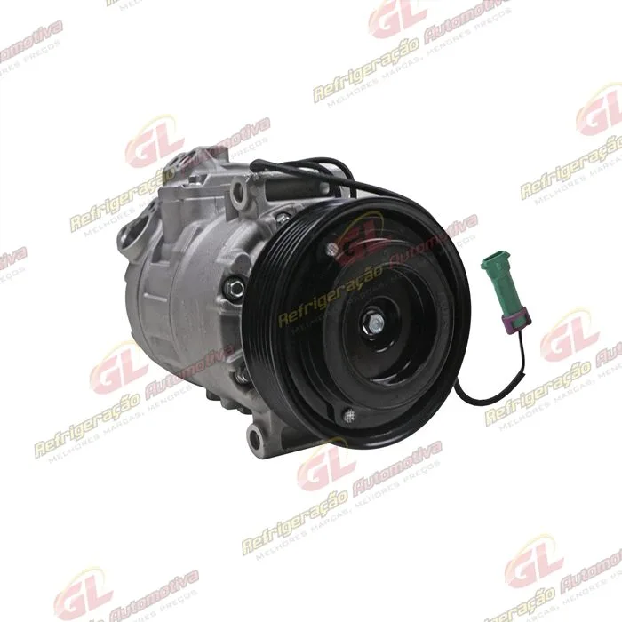 Compressor Modelo Denso 7SDU16C Volkswagen Gol G3 AB9 Variável - 12 Volts Polia 6pk 119mm — foto 4
