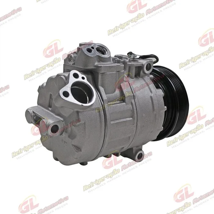 Compressor Modelo Denso 7SDU16C Volkswagen Gol G3 AB9 Variável - 12 Volts Polia 6pk 119mm — foto 6