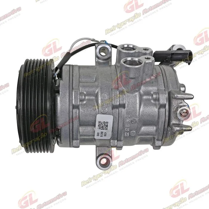 Compressor Denso 10SR13C Toyota Etios 2012 Até 2017 - 12 Volts Polia 7pk 105mm