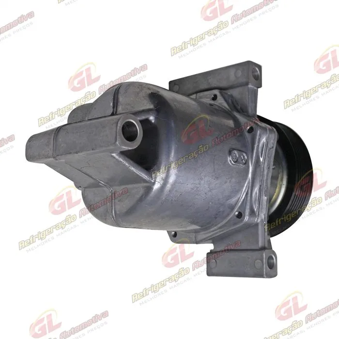 Compressor 10S11C Nissan Versa - 12 Volts Polia 7pk 116mm — foto 6