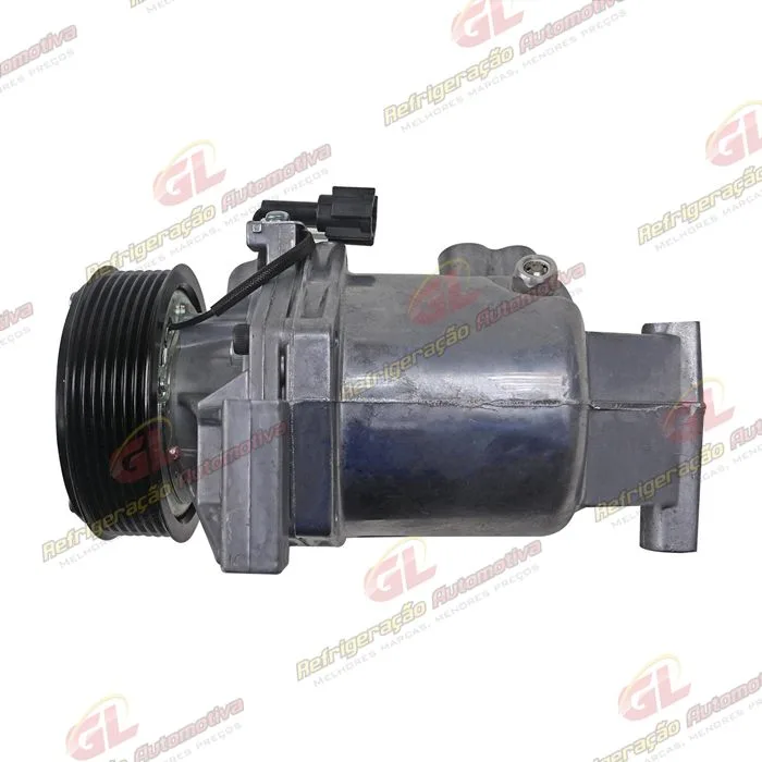 Compressor 10S11C Nissan Versa - 12 Volts Polia 7pk 116mm — foto 8