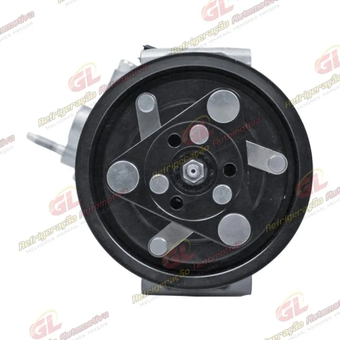 Compressor Volvo XC60 / Land Rover Freelander 2 - 12 Volts Polia 6pk 127mm OEM: 31291136 — foto 3