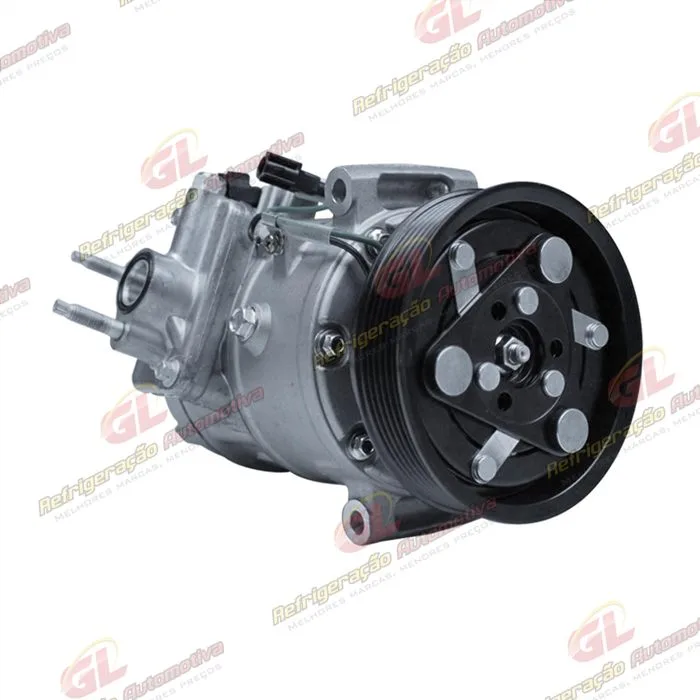 Compressor Volvo XC60 / Land Rover Freelander 2 - 12 Volts Polia 6pk 127mm OEM: 31291136 — foto 4