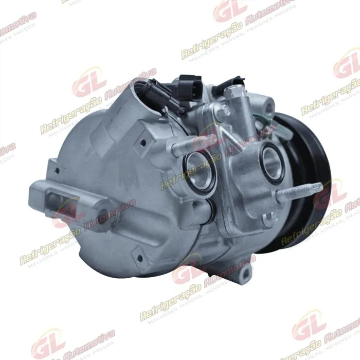 Compressor Volvo XC60 / Land Rover Freelander 2 - 12 Volts Polia 6pk 127mm OEM: 31291136 — foto 6