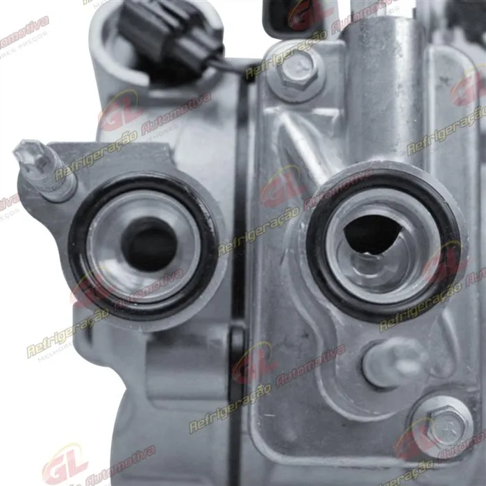 Compressor Volvo XC60 / Land Rover Freelander 2 - 12 Volts Polia 6pk 127mm OEM: 31291136 — foto 8