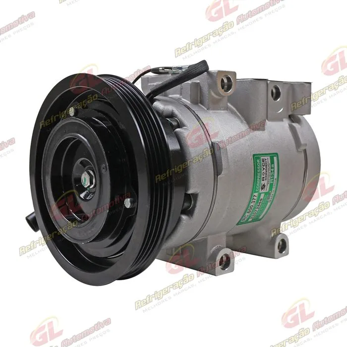 Compressor HS15 Caminhão Hyundai HR - 12 Volts Polia 4pk 138mm — foto 2