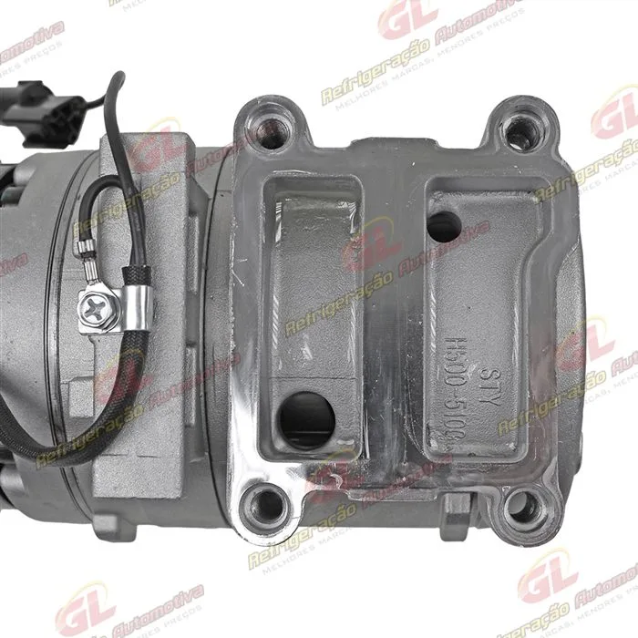 Compressor HS15 Caminhão Hyundai HR - 12 Volts Polia 4pk 138mm — foto 6