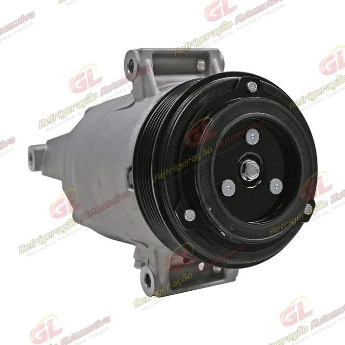 Compressor CVC Fiat Toro 2016>/ Jeep Renegade 1.8/2.0/ Compass Diesel 2016>/ RAM Rampage LARAMIE 2.0T Diesel - 12 Volts Polia 6pk 114mm OEM: 52094150/ 51961724 — foto 4