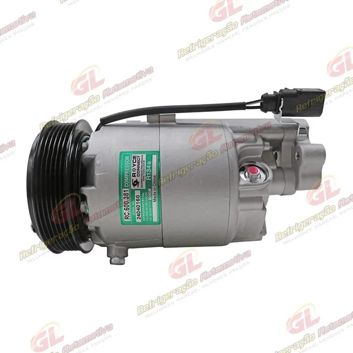 Compressor Modelo Delphi CVC 10062 Volkswagen Golf / Audi A3 1.6 135cc - 12 Volts Polia 6pk 115mm OEM: 1JE820803