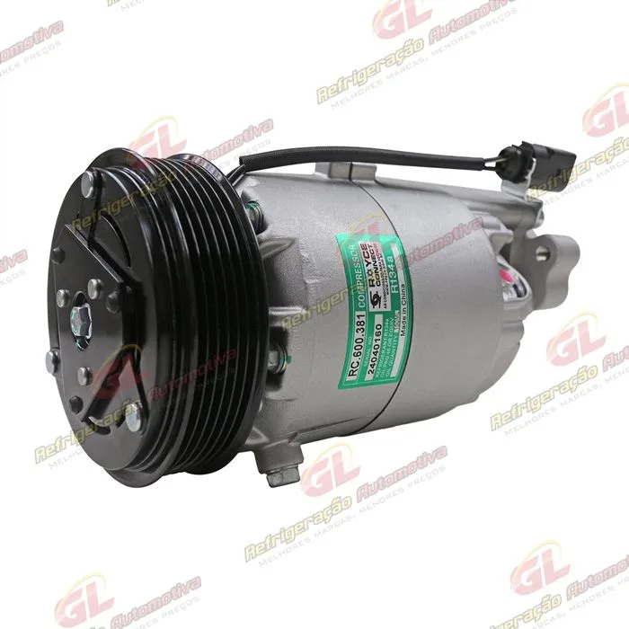Compressor Modelo Delphi CVC 10062 Volkswagen Golf / Audi A3 1.6 135cc - 12 Volts Polia 6pk 115mm OEM: 1JE820803 — foto 2