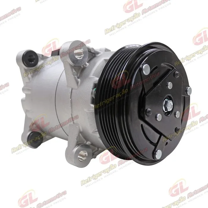 Compressor Modelo Delphi CVC 10063 Volkswagen Golf/ Audi A3 1.8/ 2.0 135cc - 12 Volts Polia 6pk 115mm — foto 3