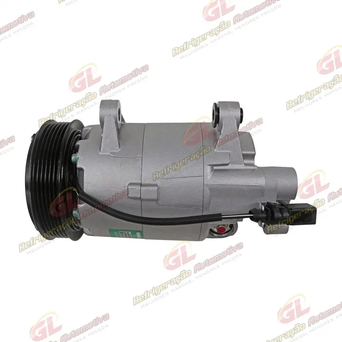 Compressor Modelo Delphi CVC 10063 Volkswagen Golf/ Audi A3 1.8/ 2.0 135cc - 12 Volts Polia 6pk 115mm — foto 6