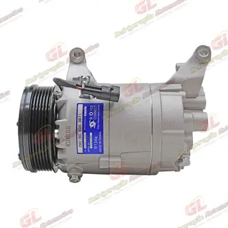 Compressor CVC Fiat Palio/ Doblo/ Strada Locker/ Stilo/ Punto 1.6/1.8 Motor Tritec E-Torq 2009> - 12 Volts Polia 6pk 109mm