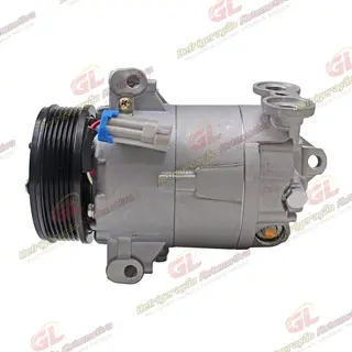 Compressor Modelo Delphi CVC 20021 Chevrolet Vectra 2002 Até 2006 Opcional 1996 Até 2001 125cc - 12 Volts Polia 6pk 109mm OEM: 93381629