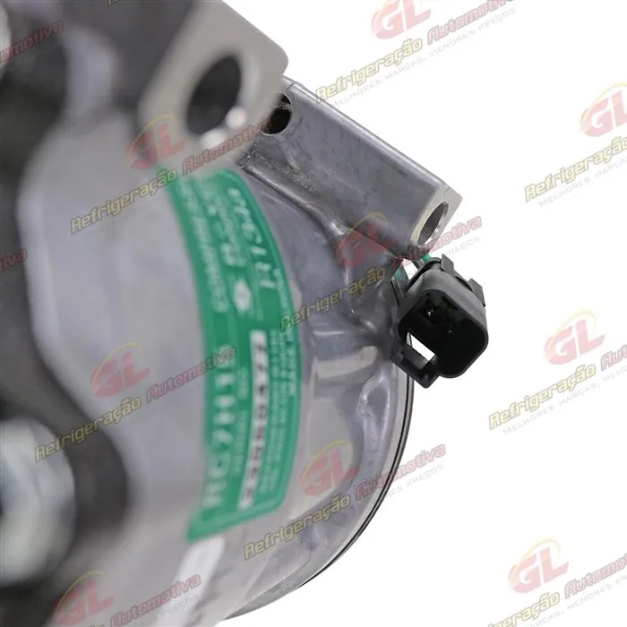 Compressor Modelo AA7H15AA 4095/4132 Pá Carregadeira/ Motoniveladora Caterpillar 777G/ 938K/ 854K Caminhão Fora de Estrada/ Escavadeira - 24 Volts Polia 8pk 133mm OEM: 320-1291 / 338-9100/ 532-7321 — foto 7