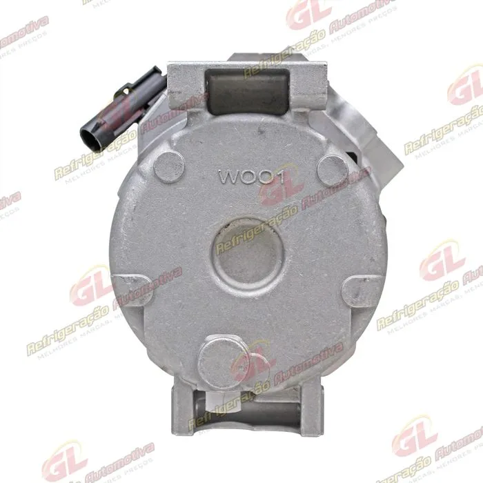 Compressor 10S15 Máquina Trator Case / New Holland/ CNH Setembro 2009> - 12 Volts Polia 4pk 120mm OEM: 87342868/ 87554361 — foto 7