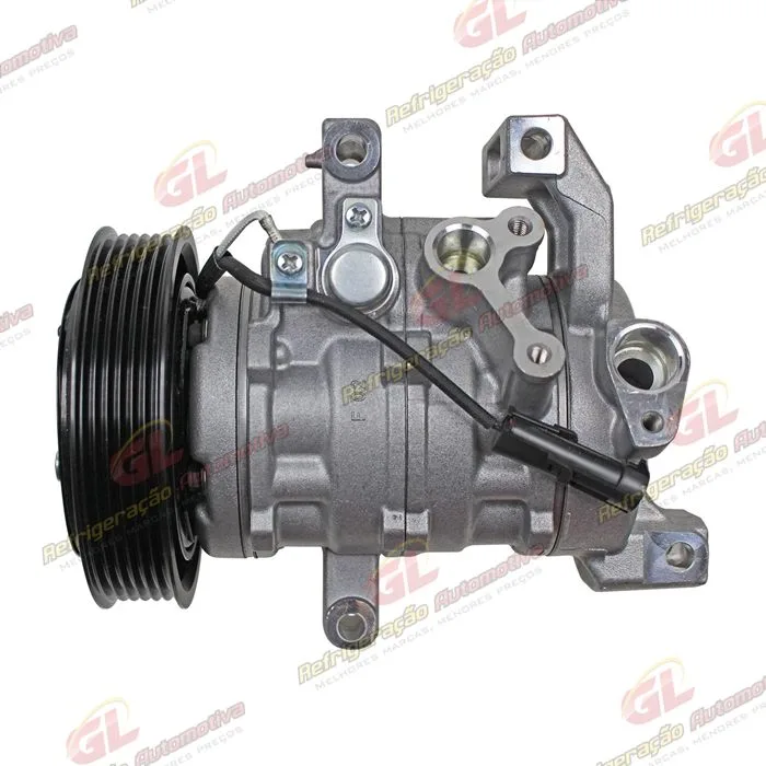 Compressor Modelo Denso Honda Civic Motor 1.8/2.0 2009 Até 2014 - 12 Volts Polia 6pk 120mm
