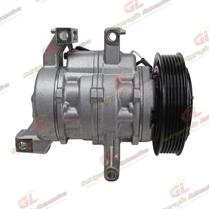 Compressor Modelo Denso Honda Civic Motor 1.8/2.0 2009 Até 2014 - 12 Volts Polia 6pk 120mm — foto 5