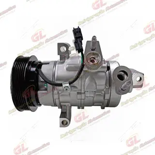 Compressor Ford Ka Motor 1.0 3 Cilindros 2015> - 12 Volts Polia 6pk OEM: H6BH-19D629-CB