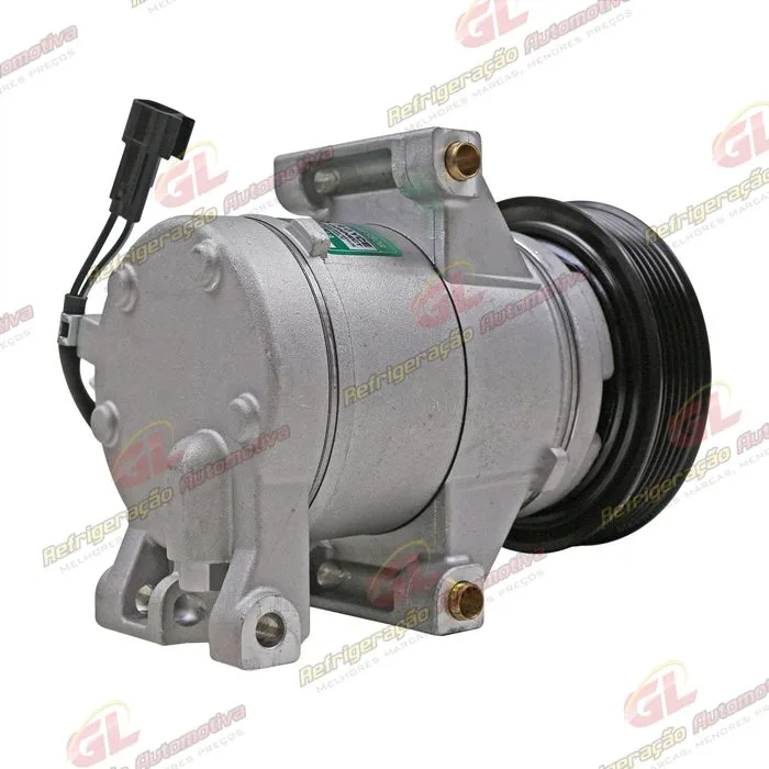 Compressor Modelo FOMOCO Ford Ranger Gasolina 2.5 2013> - 12 Volts Polia 6pk 118mm OEM: AB39-19D629-AD — foto 6