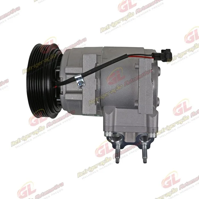 Compressor Modelo FOMOCO Ford Fiesta 1.0/1.6 2008 Até 2014/ EcoSport 1.6 2008 Até 2012 - 12 Volts Polia 6pk 120mm OEM: AE8319D629-AD — foto 8