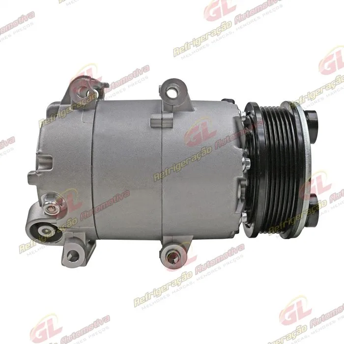 Compressor Ford Fiesta 1.5/ 1.6 2013 Até 2017 / EcoSport 1.6 Sigma 2013 Até 2017 - 12 Volts Polia 6pk 108mm OEM: AV11-19D629-BB / AV11-19D629-BC — foto 5