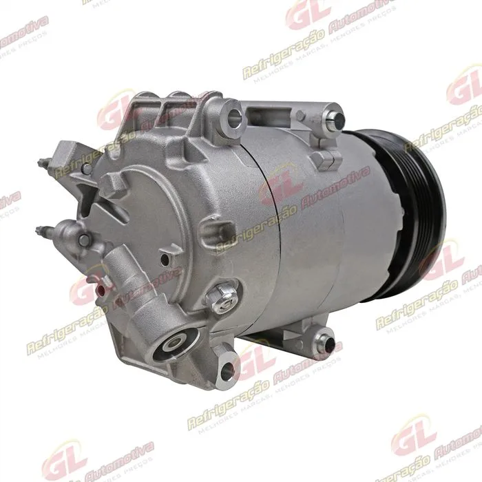 Compressor Ford Fiesta 1.5/ 1.6 2013 Até 2017 / EcoSport 1.6 Sigma 2013 Até 2017 - 12 Volts Polia 6pk 108mm OEM: AV11-19D629-BB / AV11-19D629-BC — foto 6