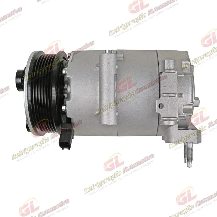 Compressor Ford Fiesta 1.5/ 1.6 2013 Até 2017 / EcoSport 1.6 Sigma 2013 Até 2017 - 12 Volts Polia 6pk 108mm OEM: AV11-19D629-BB / AV11-19D629-BC — foto 8