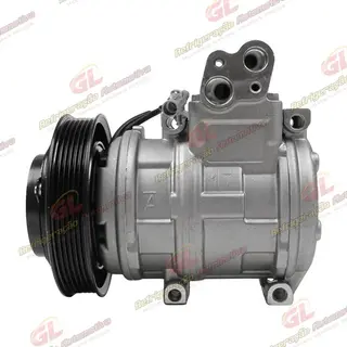 Compressor 10P15C Toyota Corolla Maio 2002 Até 2007 - 12 Volts Polia 6pk 140mm R134a OEM: 447.170.0650