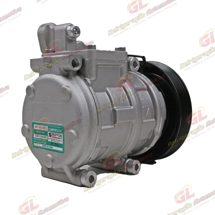 Compressor 10P15C Toyota Corolla Maio 2002 Até 2007 - 12 Volts Polia 6pk 140mm R134a OEM: 447.170.0650 — foto 6