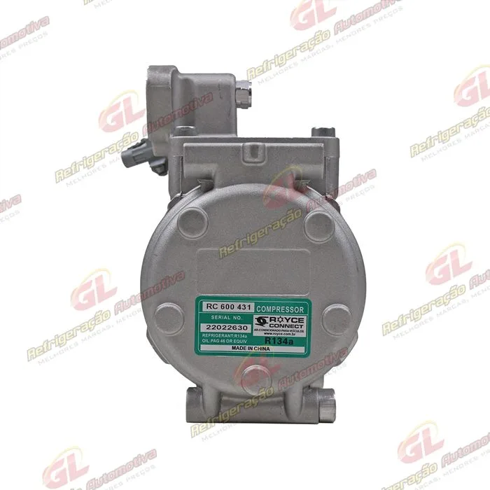 Compressor 10P15C Toyota Corolla Maio 2002 Até 2007 - 12 Volts Polia 6pk 140mm R134a OEM: 447.170.0650 — foto 7