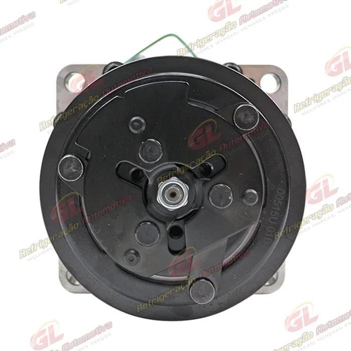 Compressor Sanden 7H15 8 Orelhas - 24 Volts Polia 8pk 119mm R134a 200cc — foto 3