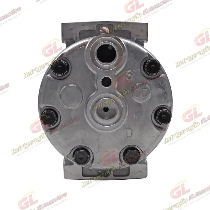 Compressor SANDEN AA7H15AA SD7465 SD8244 Máquina Valtra T-CVT T195 / Trator Massey Ferguson MF565 - 12 Volts Polia 6pk 123mm OEM: MF4281803M1 — foto 7