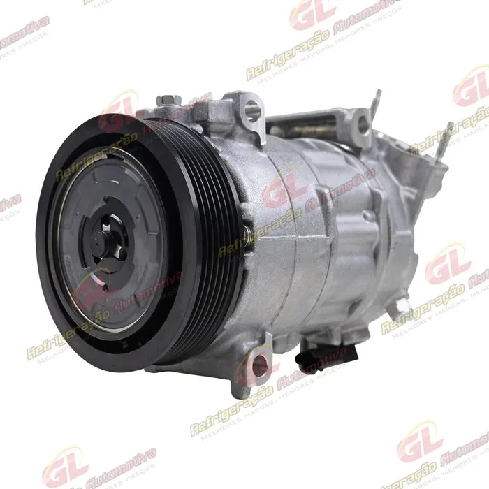 Compressor Peugeot 308/ 408/ 2008/ 3008/ Citroën C4 Lounge / DS5 - 12 Volts Polia 6pk 124mm — foto 2