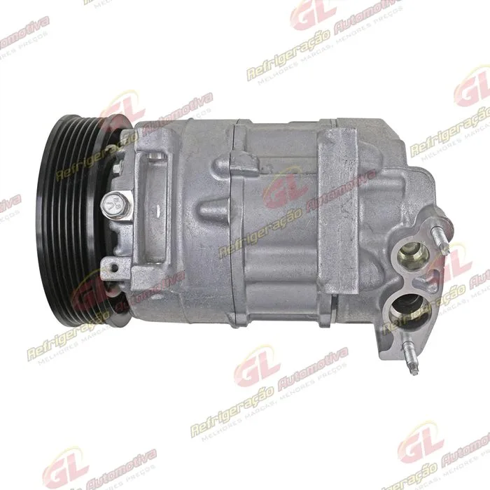 Compressor Peugeot 308/ 408/ 2008/ 3008/ Citroën C4 Lounge / DS5 - 12 Volts Polia 6pk 124mm — foto 8