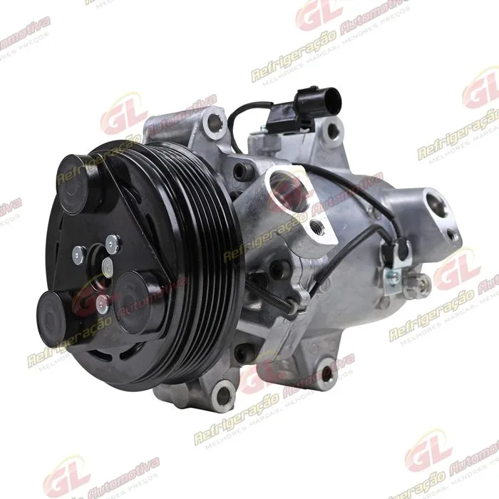 Compressor Calsonic Mitsubishi L200 Triton Motor 2.4 2017> - 12 Volts Polia 5pk 120mm OEM: 7813A673 — foto 2