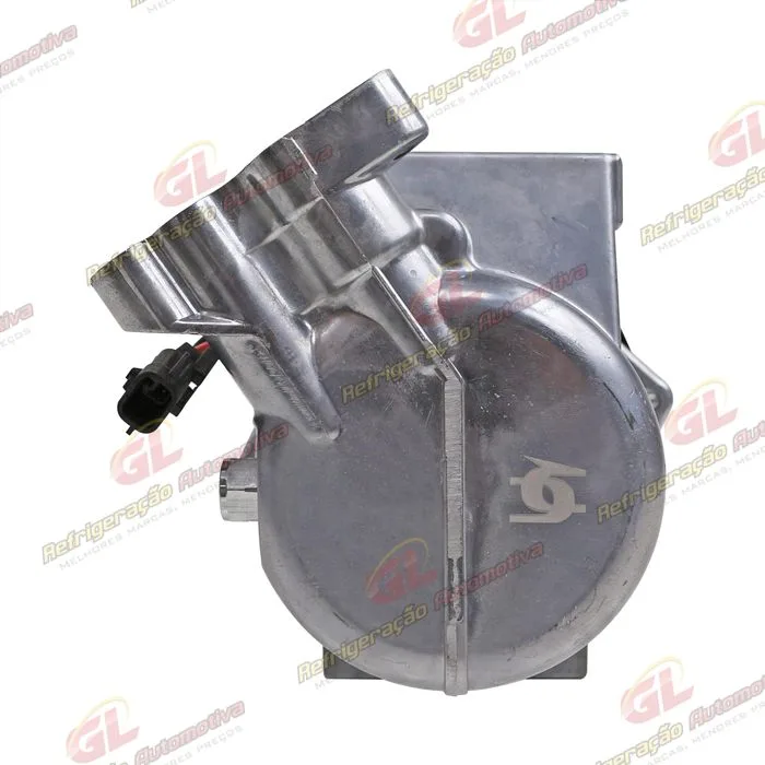 Compressor Calsonic Renault Logan/ Sandero 2013 Até 2017 OEM: 8201025121 - 12 Volts Polia 6pk 125mm — foto 7