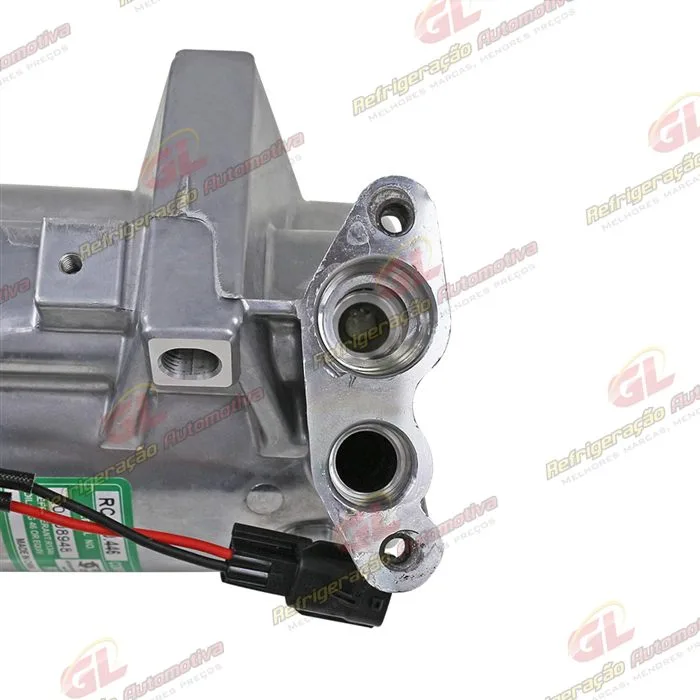 Compressor Calsonic Renault Logan/ Sandero 2013 Até 2017 OEM: 8201025121 - 12 Volts Polia 6pk 125mm — foto 9