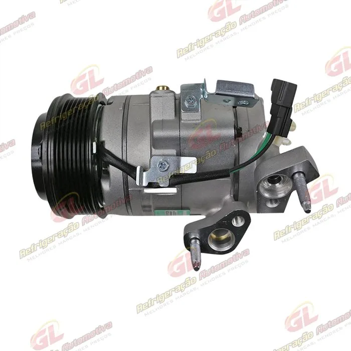 Compressor Modelo FOMOCO Ford Ranger Diesel 2016 Até 2019 - 12 Volts Polia 7pk 115mm OEM: EB3B-19D629-DA — foto 7