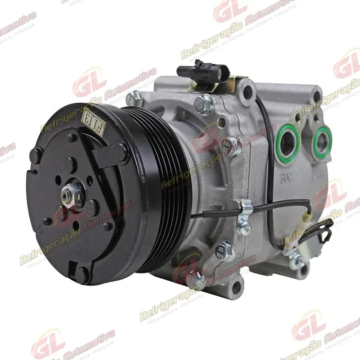 Compressor Lifan X60 - 12 Volts Polia 6pk 100mm — foto 2