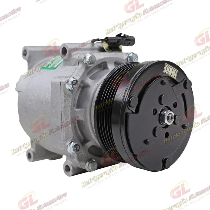 Compressor Lifan X60 - 12 Volts Polia 6pk 100mm — foto 4