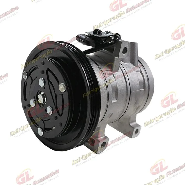 Compressor Renault Kwid Motor 1.0 3 Cilindros - 12 Volts Polia 3pk 132mm OEM: 926005548R — foto 2