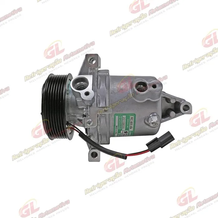 Compressor Calsonic Nissan Kicks 1.6 2016 Até 2019/ Renault Sandero/ Logan/ Duster/ Oroch/ Captur 2017 Até 2019 Motor 1.6 - 12 Volts Polia 7pk 104mm OEM: 926005RA0A/ 926006053R
