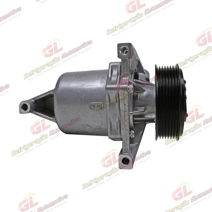 Compressor Calsonic Nissan Kicks 1.6 2016 Até 2019/ Renault Sandero/ Logan/ Duster/ Oroch/ Captur 2017 Até 2019 Motor 1.6 - 12 Volts Polia 7pk 104mm OEM: 926005RA0A/ 926006053R — foto 5