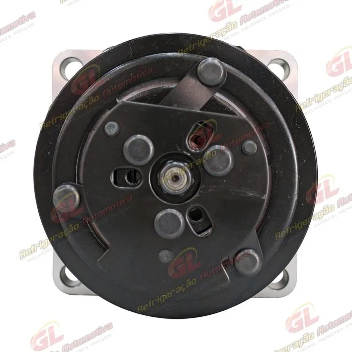 Compressor AA7H15AA 4744 Máquina Motoniveladora Patrol Case 845/ 865/ 865B/ 885 - 24 Volts Polia 2A 125mm OEM: 75327498 — foto 3