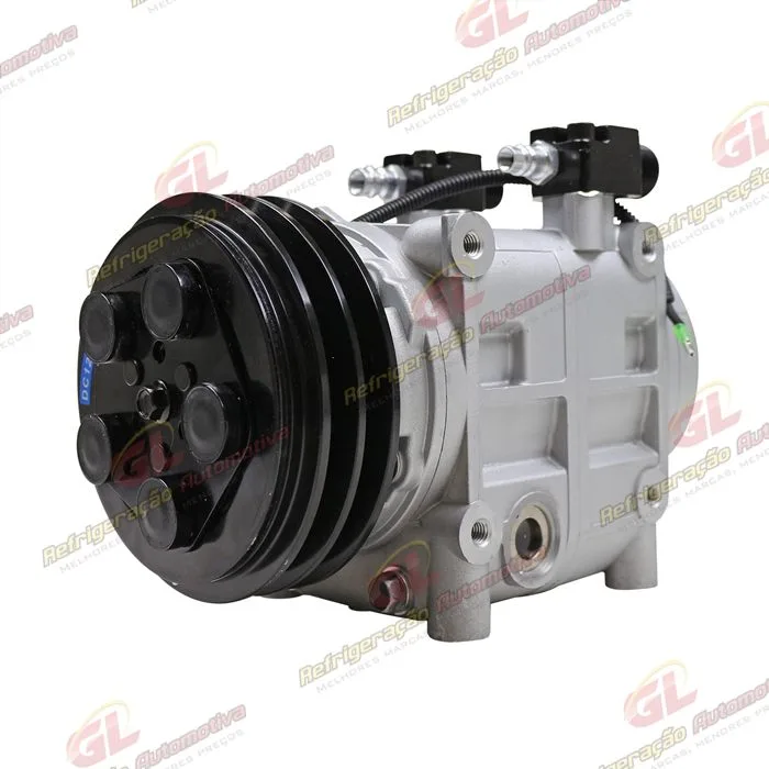 Compressor Modelo TM31HD Ônibus 313cm³ - 12 Volts Polia 2A 158mm R134a — foto 2