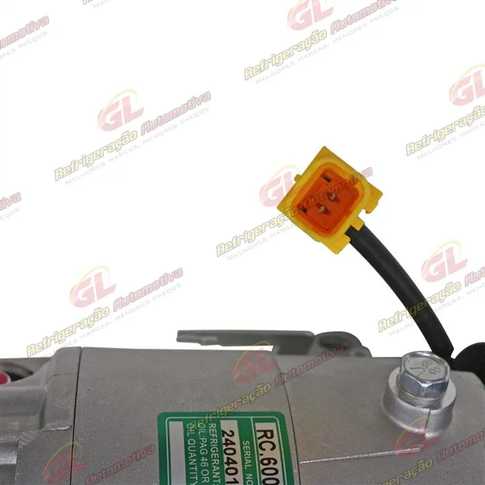 Compressor Modelo Delphi CVC PSA Peugeot 206 / 207 1.4/1.6 Setembro de 2007>/ 208 1.2 2017 Até 2022/ Citroën C3/ Aircross - 12 Volts Polia 6pk 115mm — foto 8
